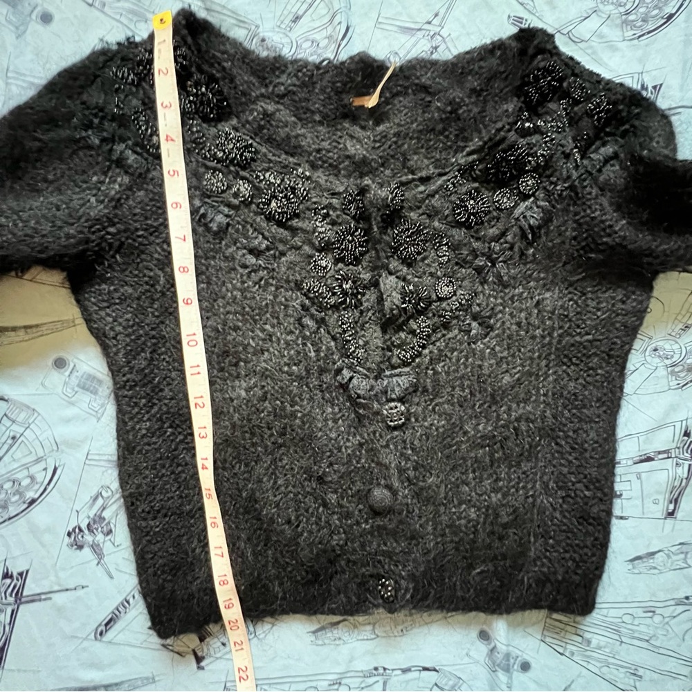 Free People Black Knit Cardigan - Picture 10 of 11